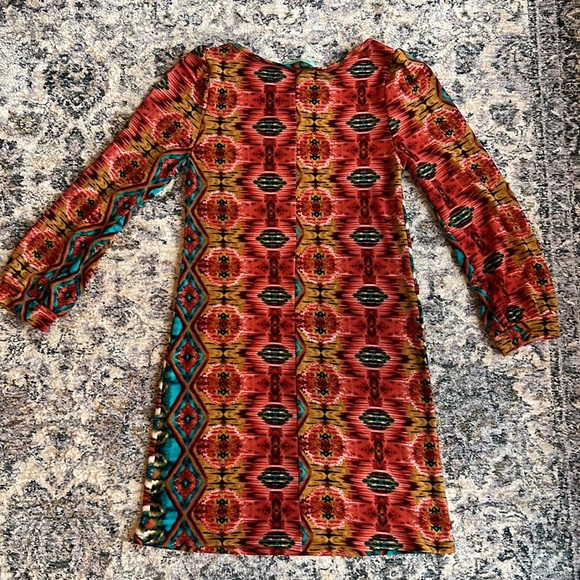 Fall Aztec Print Dress from Filly Flair, size Small - Picture 2 of 3